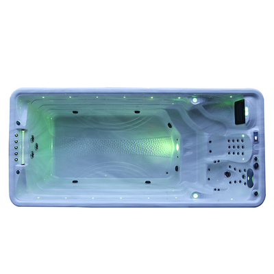 4,8m Spa ngoài trời Bồn tắm nước nóng Vô tận Spa Bể bơi acrylic