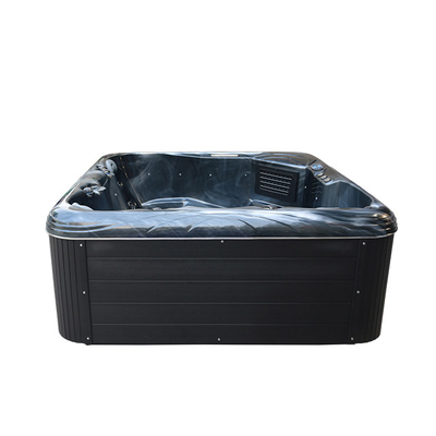 Máy bay không khí ngoài trời Mát-xa bồn tắm nước nóng Spa thác nước xoáy với 3 chỗ ngồi 2 phòng chờ
