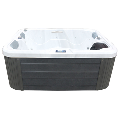 Bồn tắm nước nóng massage xoáy nước ngoài trời acrylic với đèn LED dưới nước