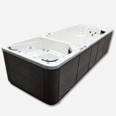 Bể bơi Spa Bể bơi tốt Bể bơi chứa vô tận Bể bơi bằng sợi thủy tinh Acrylic Bể bơi Spa Bể bơi ngoài trời