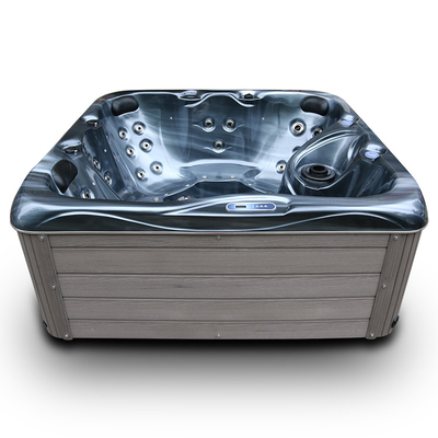 Tùy chỉnh cho 4 người Bồn tắm spa ngoài trời Spa thiết kế kiểu châu Âu