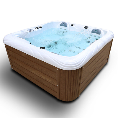 4 chỗ ngồi ngâm nước nóng ngoài trời Bồn tắm spa với Bluetooth không dây