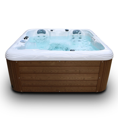 4 chỗ ngồi ngâm nước nóng ngoài trời Bồn tắm spa với Bluetooth không dây