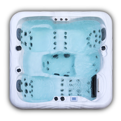 4 chỗ ngồi ngâm nước nóng ngoài trời Bồn tắm spa với Bluetooth không dây