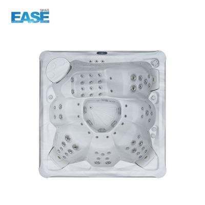 Hydro Massage bồn tắm ngoài trời Tăng nhiệt và bể bơi phản lực Romantic Whirlpool Hot Tub
