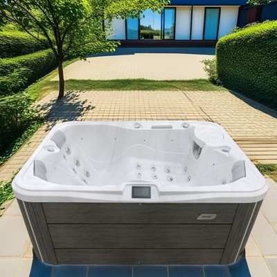 Ống tắm ngoài trời Acrylic chất lượng tốt Hydro Massage Spa Pool Sauna Bể bơi nước nóng