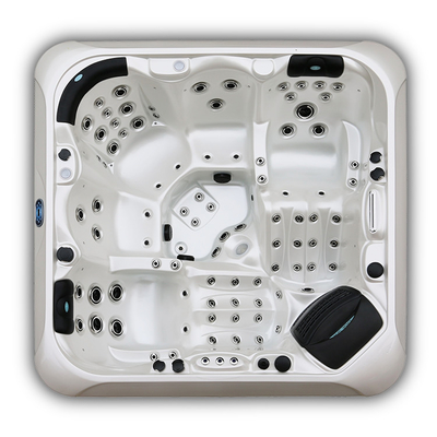 Acrylic Massage Therapy Hot Tub Spa Jacuzzi Tub Để thư giãn ngoài trời 5 người