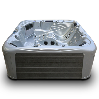 Bồn tắm acrylic SAA Bồn tắm ngoài trời Massage Bồn tắm Spa 83 Máy bay phản lực cho 6 người